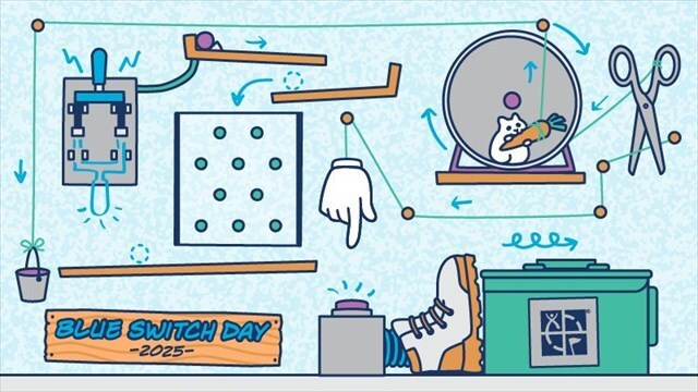 Blue Switch Day 2025 Banner