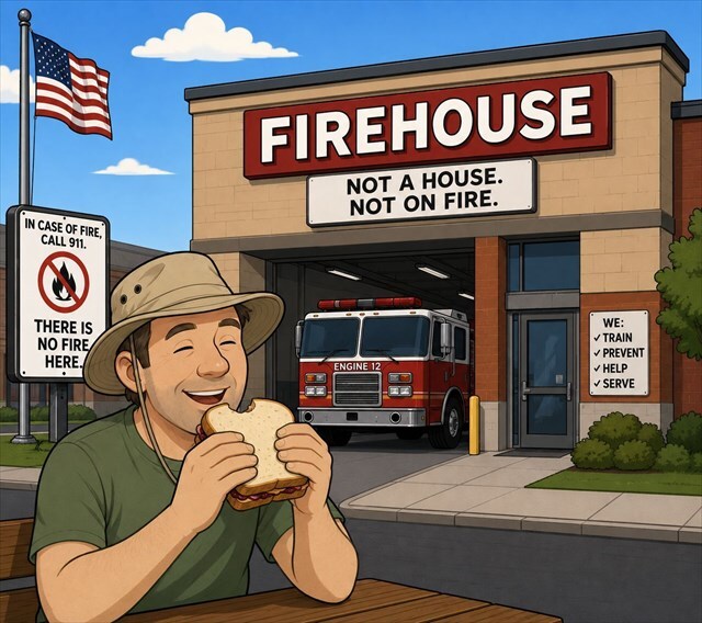 No Fire No House Just Cacher
