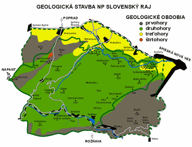 Slovensky raj Geology 1