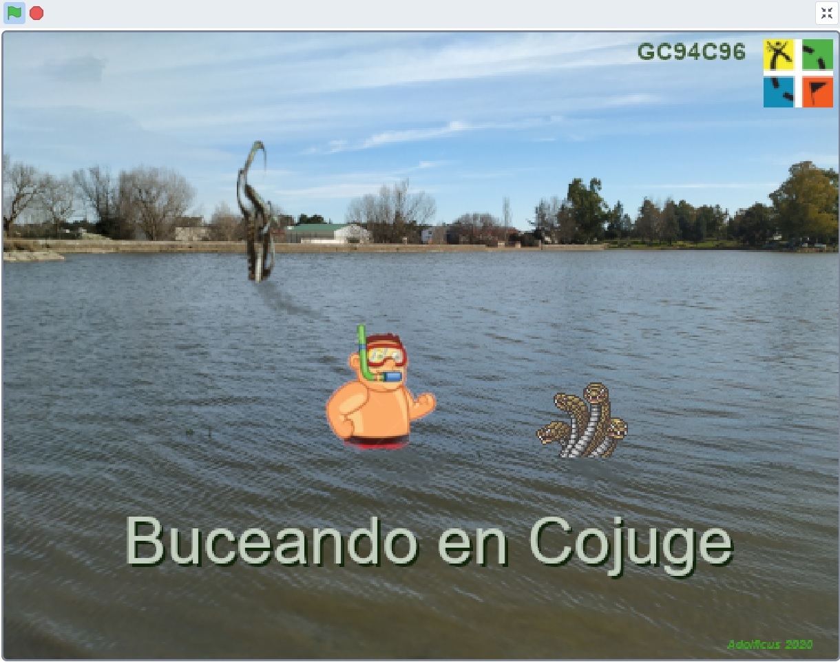 buceando en Cojuge