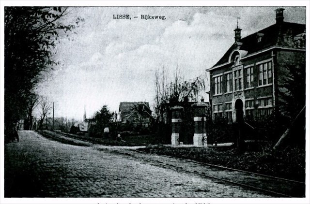 Historische foto van de halte