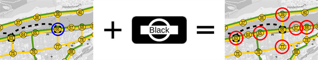 Beispielzug Black Ticket