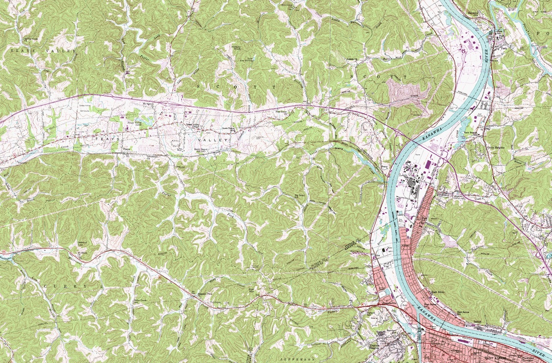 GC6BVQY Great Teays River and Tight Lake (Earthcache) in West Virginia