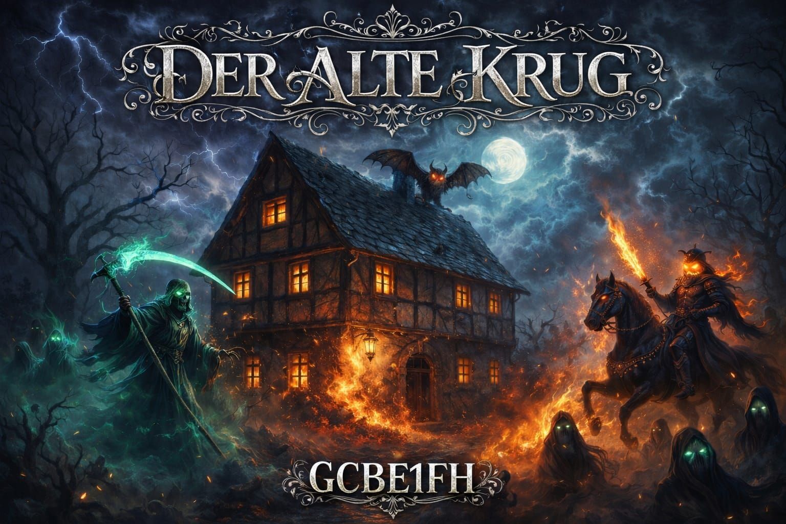 Der Alte Krug – mystisches Banner