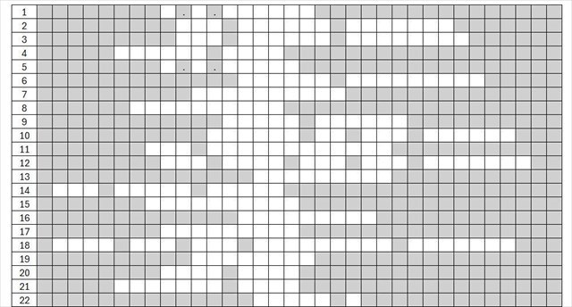 Top of Puzzle Grid