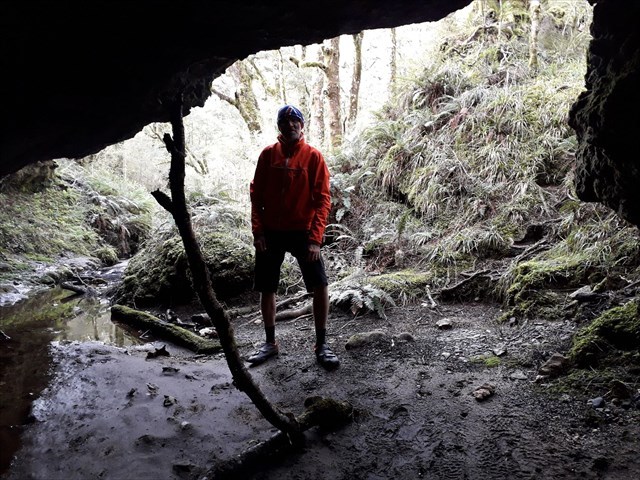Other side of the First cave