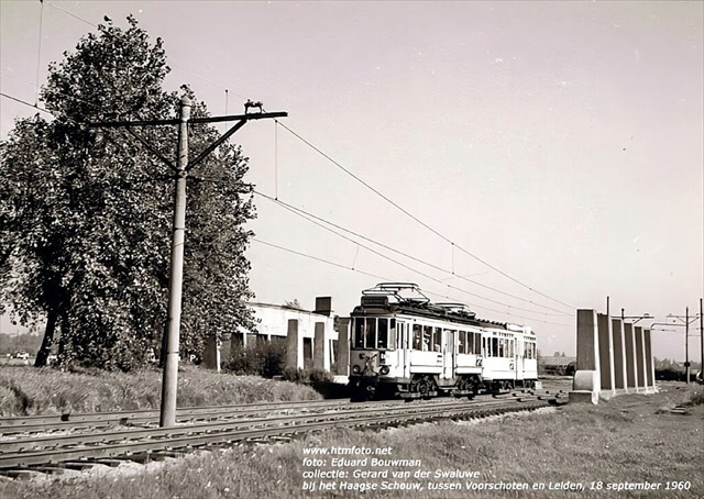 Historische foto van de halte