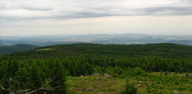 Pohled z medvědí hory