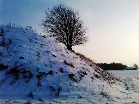 En dejlig vinterdag ved Drengehøj