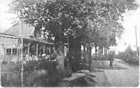 Historische foto van de halte