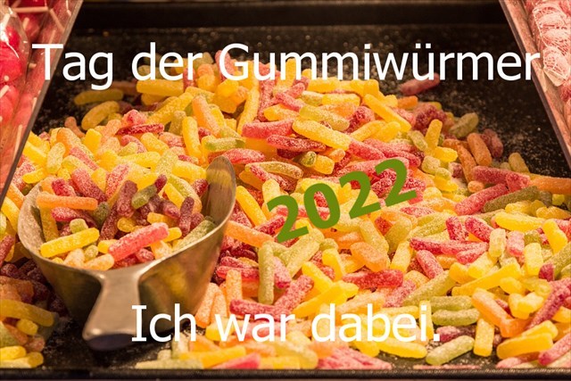 Banner Tag der Gummiwürmer 2022