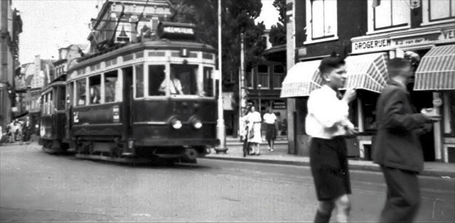 Historische foto van de halte