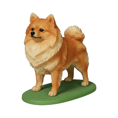 Pomeranian - Dog figurines