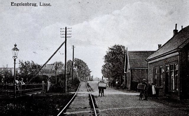 Historische foto van de halte