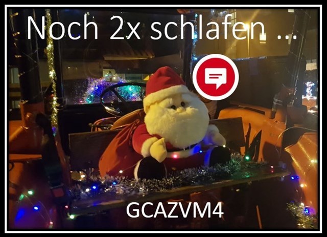 Nur noch 2x schlafen…