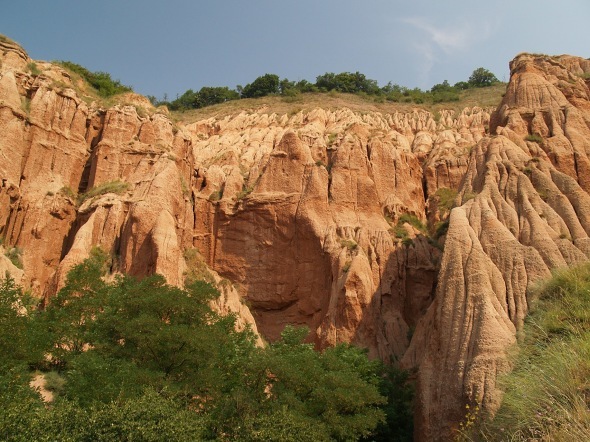 Zemní pyramidy Rumunsko