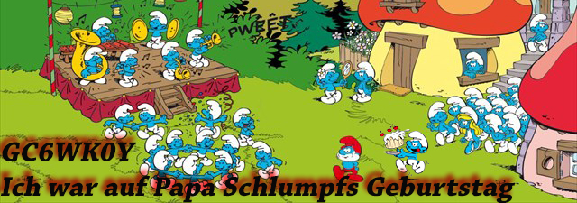 Geburtstag Papa Schlumpf