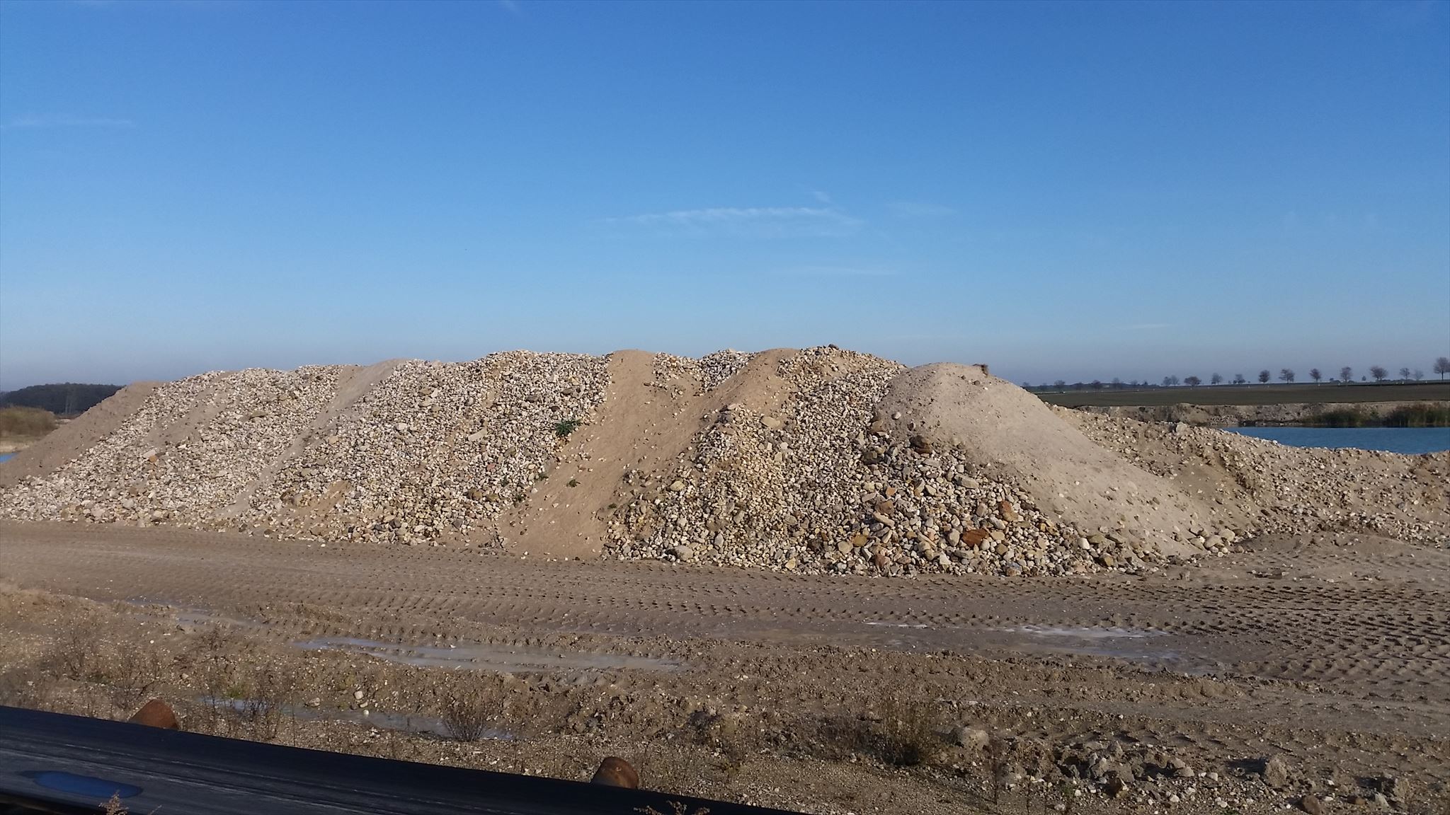 Grobe Ablagerungen Grobe Ablagerungen