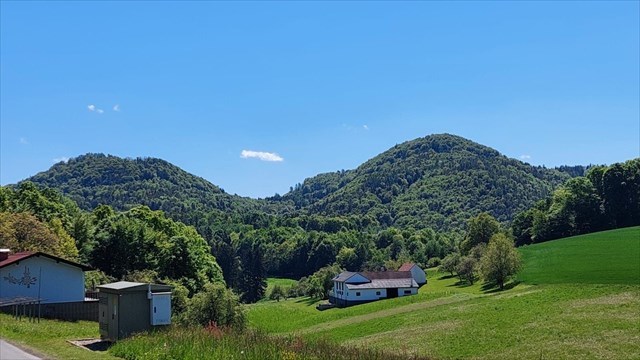 Blick auf die Gleichenberger Kogel