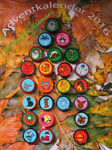 Advent 2016. Ik vond ze allemaal