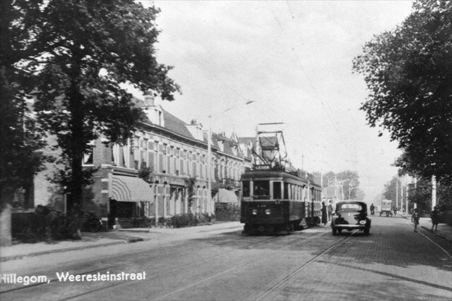 Historische foto van de halte