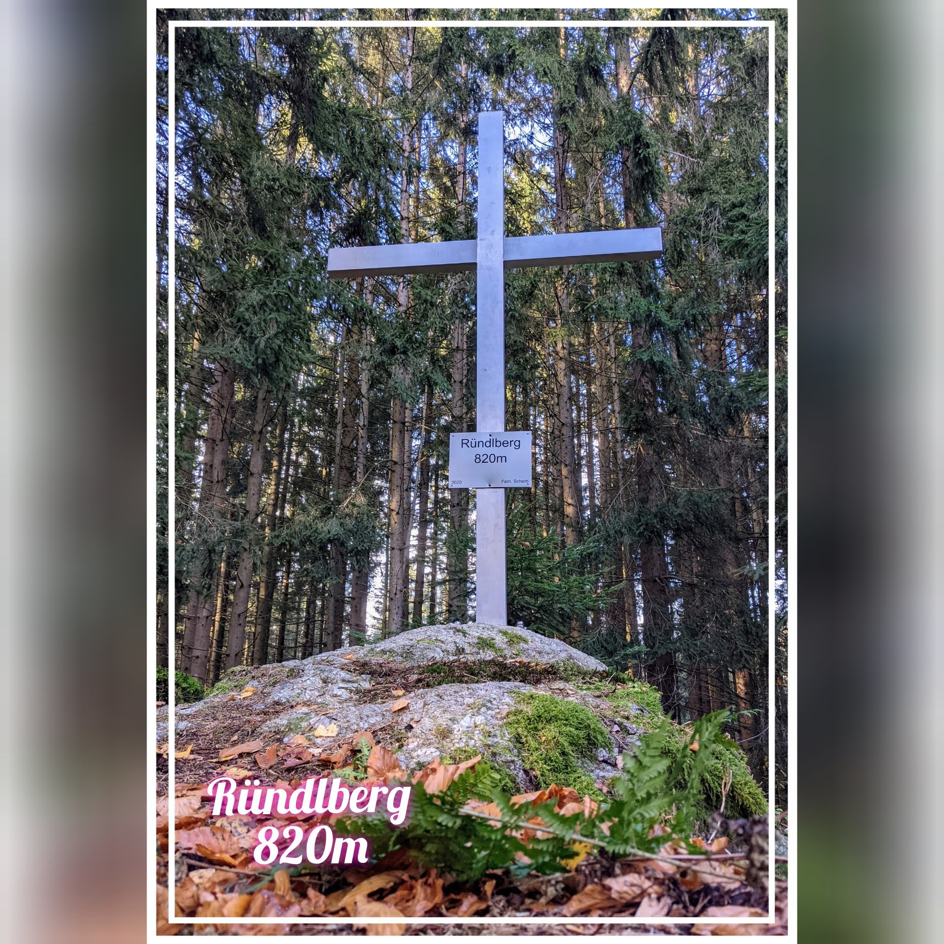 Ründlberg Gipfelkreuz