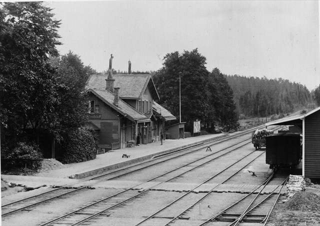 Strångsjö station 1916