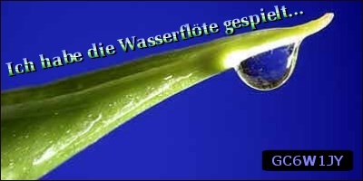 I played the waterflute: GC6W1JY