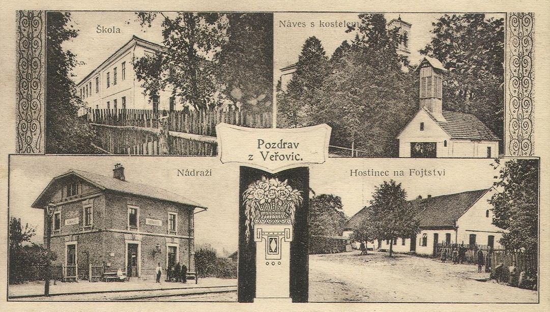 Historická pohlednice pravděpodobně z roku 1922