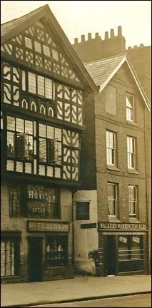 The Hawarden Castle on the right