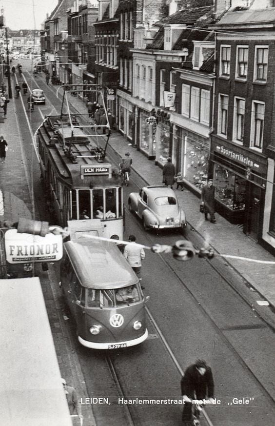 Historische foto van de halte