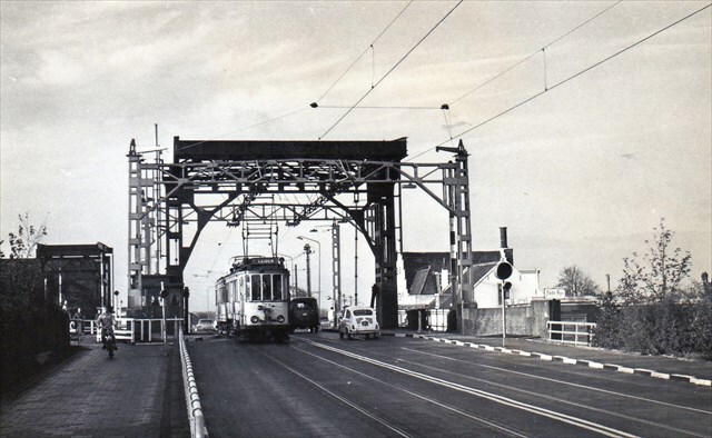 Historische foto van de halte