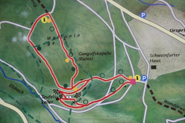 Wegeplan Gangolfsberg