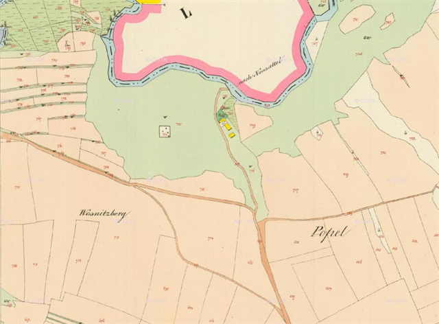 Císařský povinný otisk z roku 1843