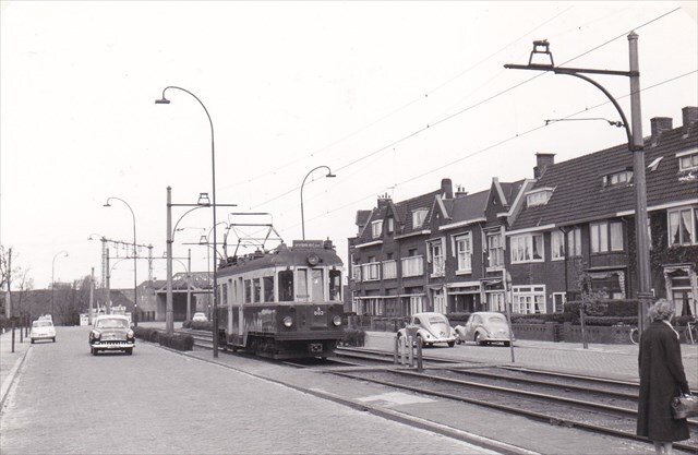 Historische foto van de halte