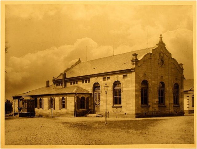 Das Schüztzenhaus um ca. 1890