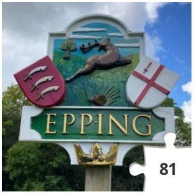 Jigsaw puzzle - Epping Village Sign