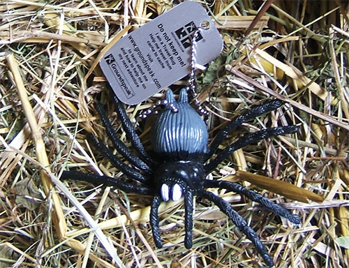 Minz TB - schwarze Spinne