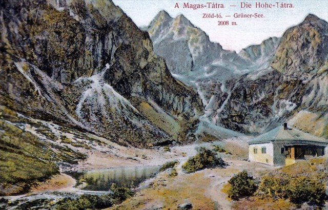 Chata pri Zelenom plese 1895 - 1897