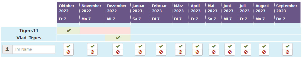 Terminplaner GC-Stammtisch Darmstadt-Dieburg