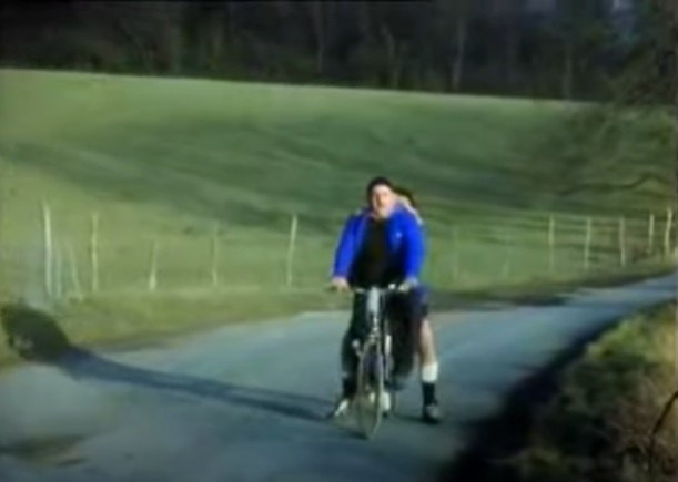 Pilgrims way cycling