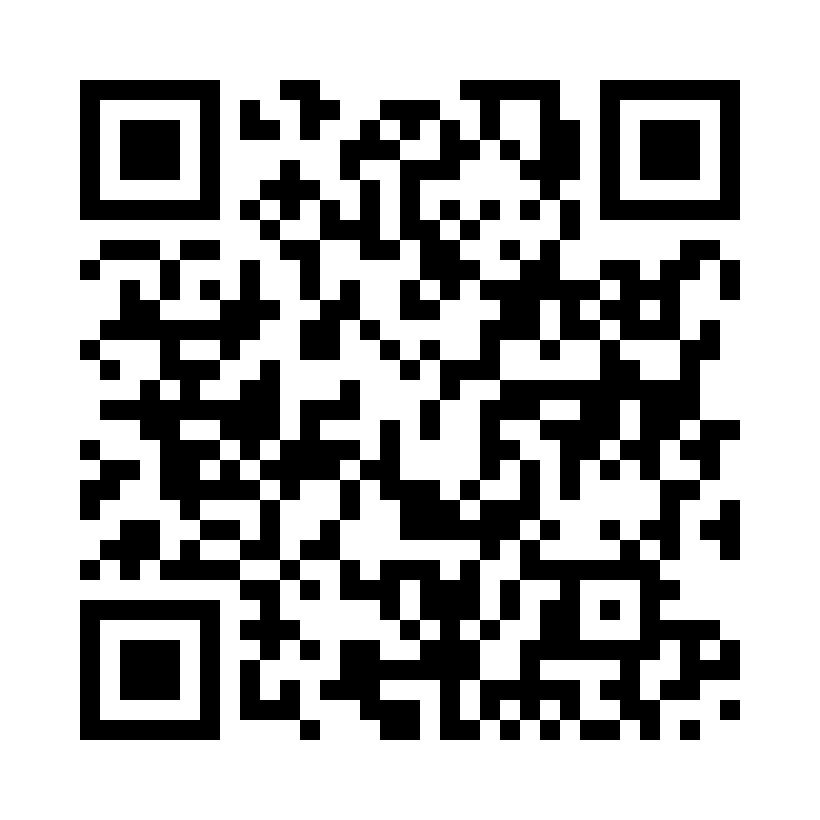 QR kód obsahující adresu Lab keše