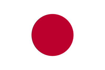 Flagge Japan