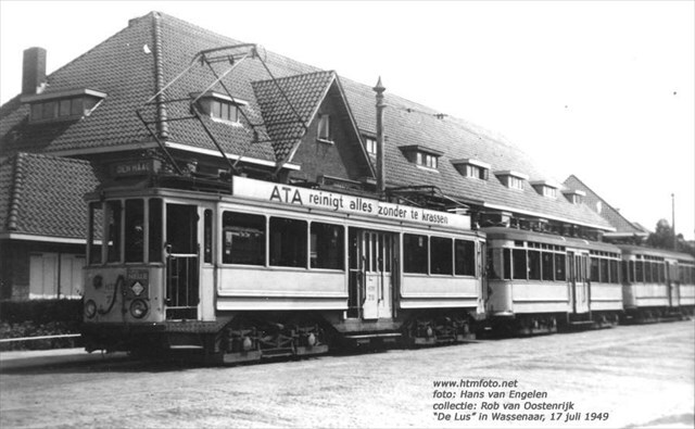 Historische foto van de halte