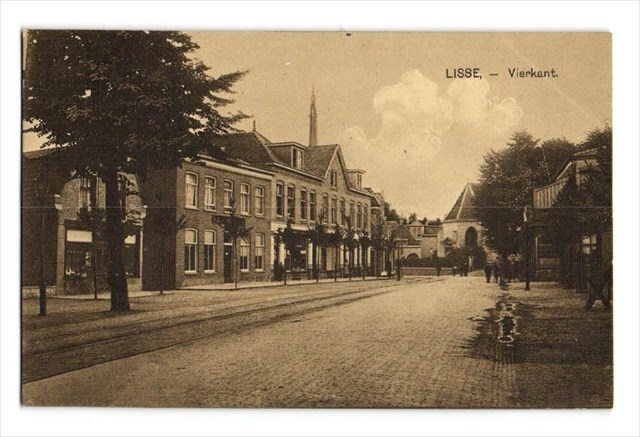 Historische foto van de halte
