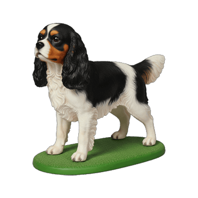 Cavalier King Charles Spaniel - Dog figurines
