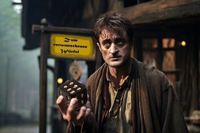 Perry Hotter mit dem verwunschenen Würfel