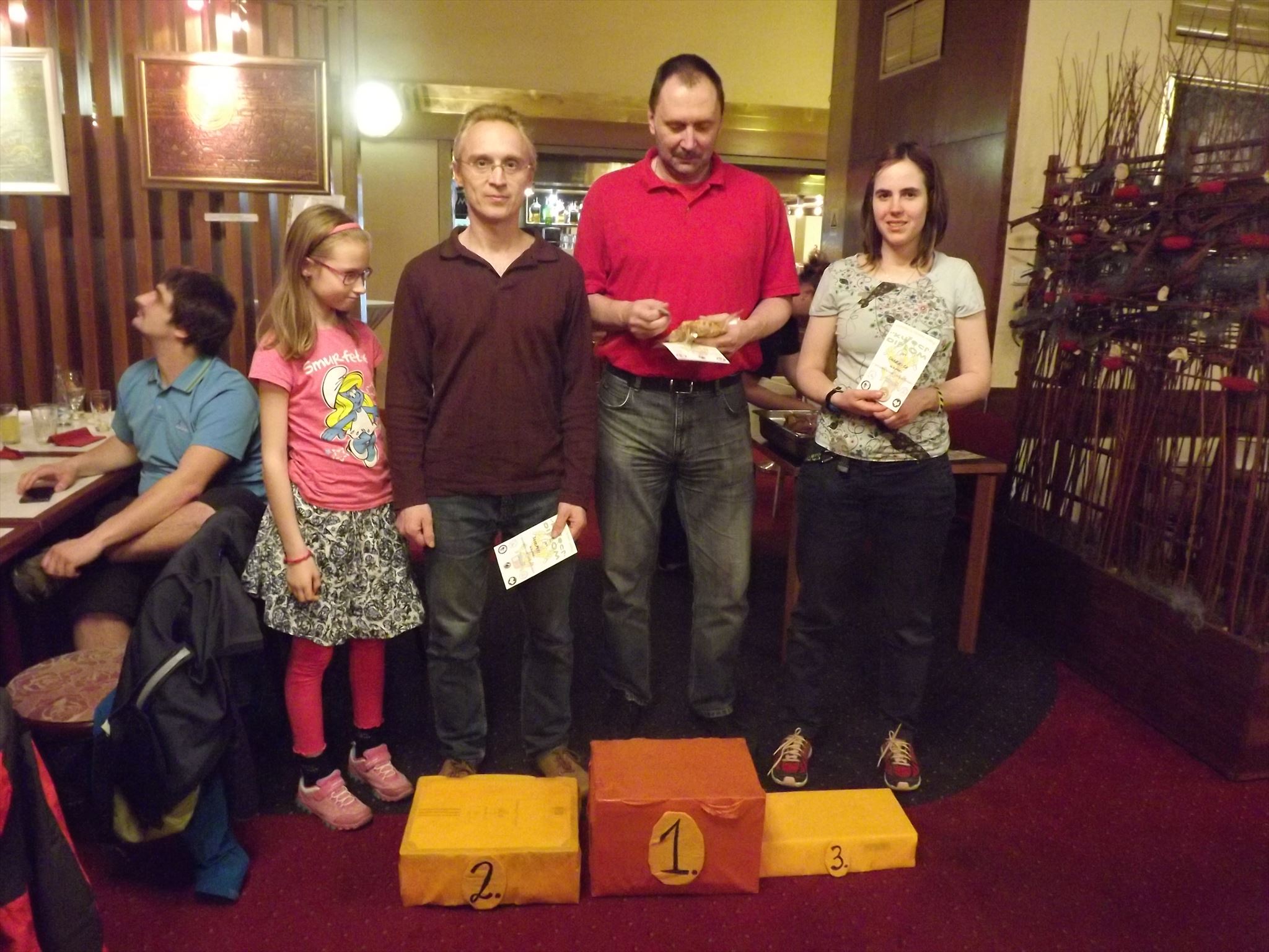 Soutěž v přenášení křupek