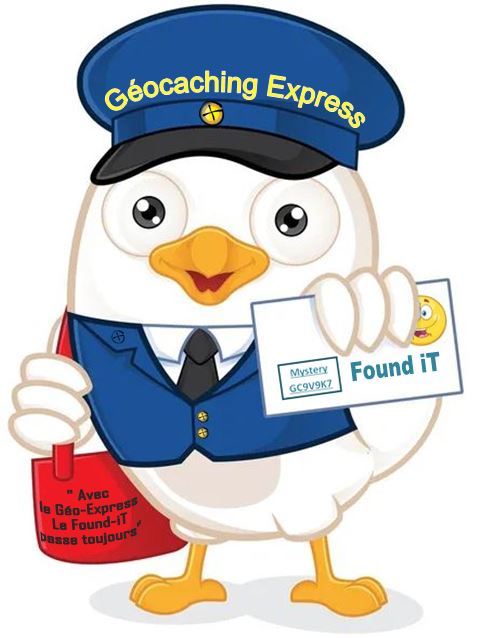 Zéphyrin le valeureux préposé du Géocaching-Express