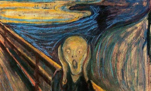 Scream image in public domain